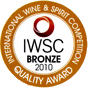 2010 IWSC Bronze Pineau Blancl